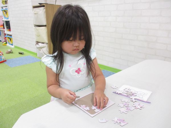パズルができるようになったよ💓