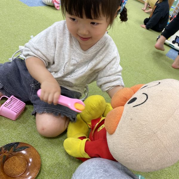 アンパンマンごはんどーぞ🍚🩵