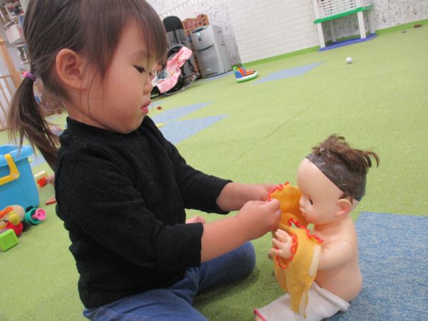 ポポちゃんお洋服着ますよ~👕