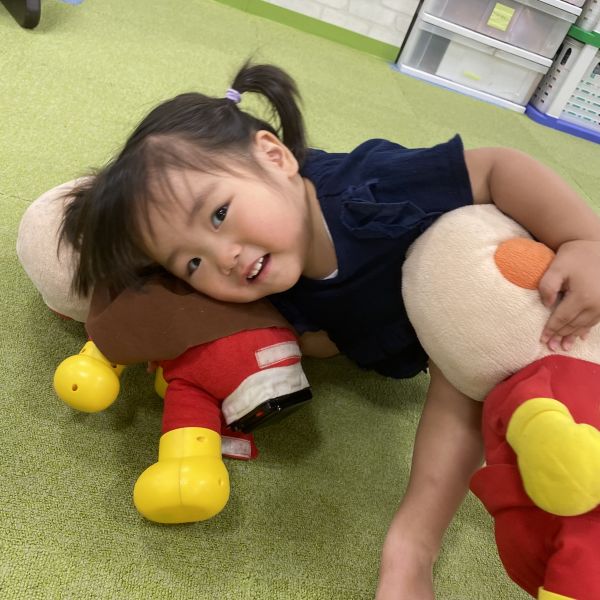 大好きなアンパンマンとハイチーズ🧸✌