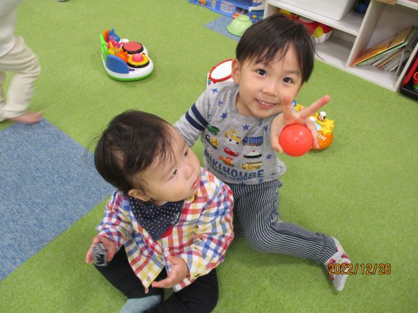 なかよし~💖兄弟🥰