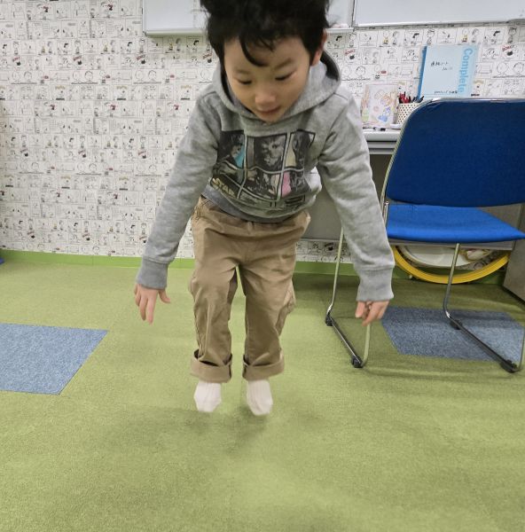 かえる跳び名人🥰