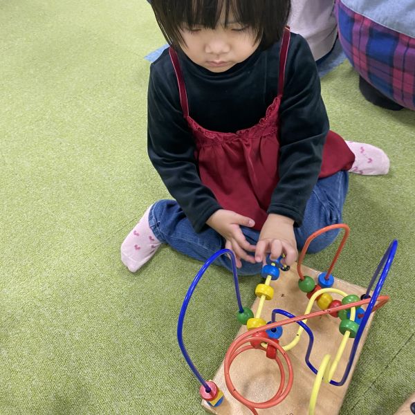 ビーズコースターで遊んだよ😃