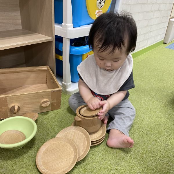 何を作っているのかな🍳