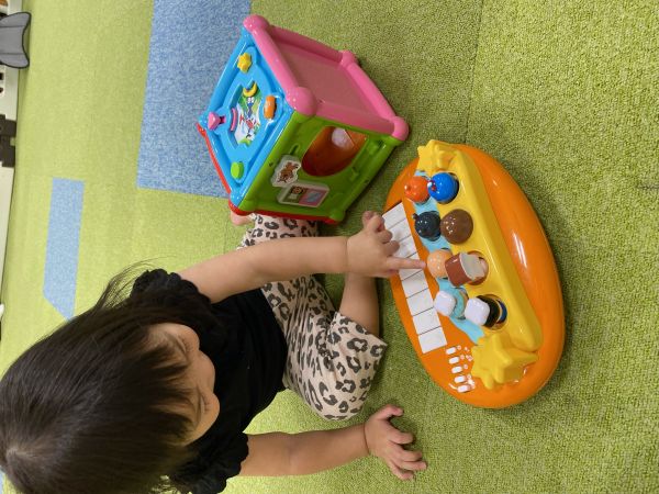 アンパンマンピアノ披露中です🎹