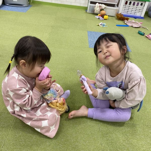 仲良し姉妹🥰ニッコリ笑顔💕