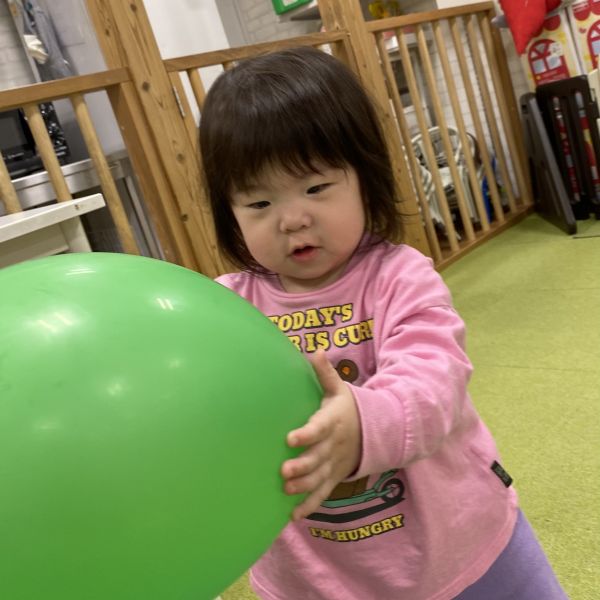 風船キャッチ🎈