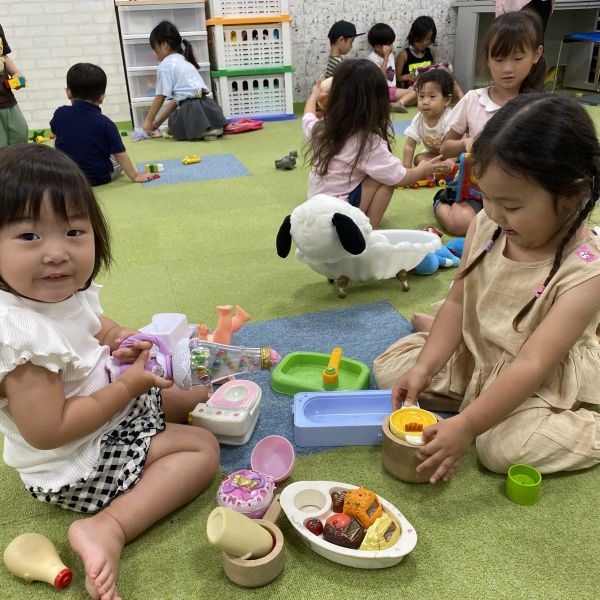 仲良くおままごと🍳
