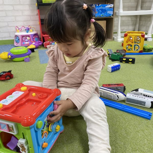 アンパンマンのドア開くかな~🔑