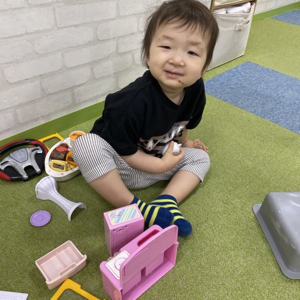 色々なおもちゃがあるね~☺️🧸