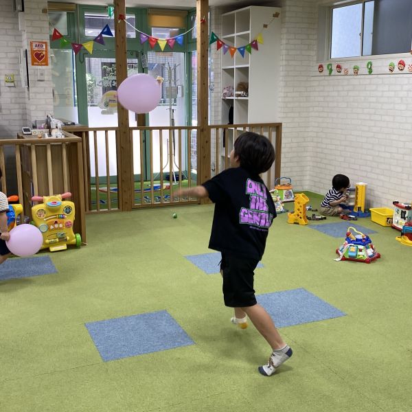 何回ラリーできるかな?🎈