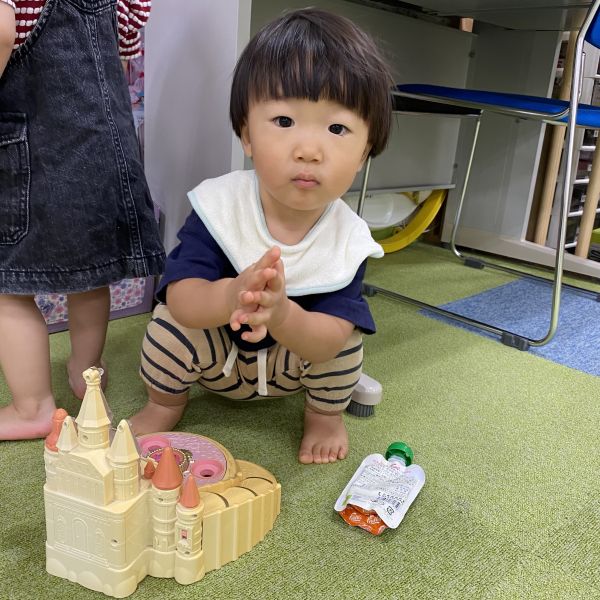 パチパチ~上手👏😆