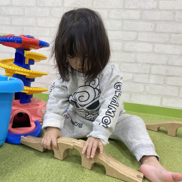 線路を長~くつなげて走らせよう🚄