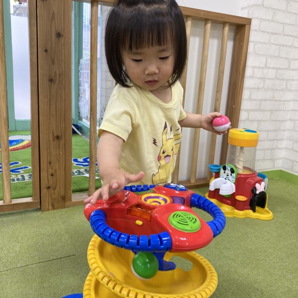 ボールコロコロ楽しいね🌟