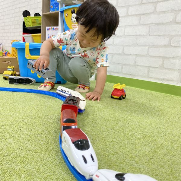 電車が走りま~す🚃😆