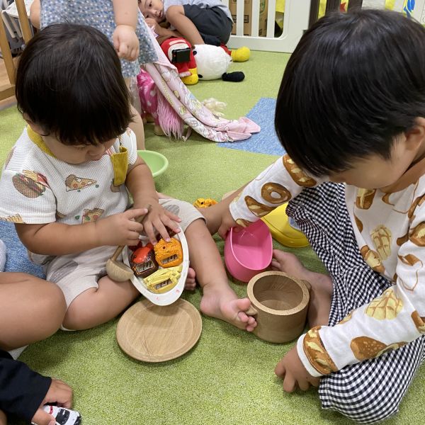 仲良くお料理中🍽