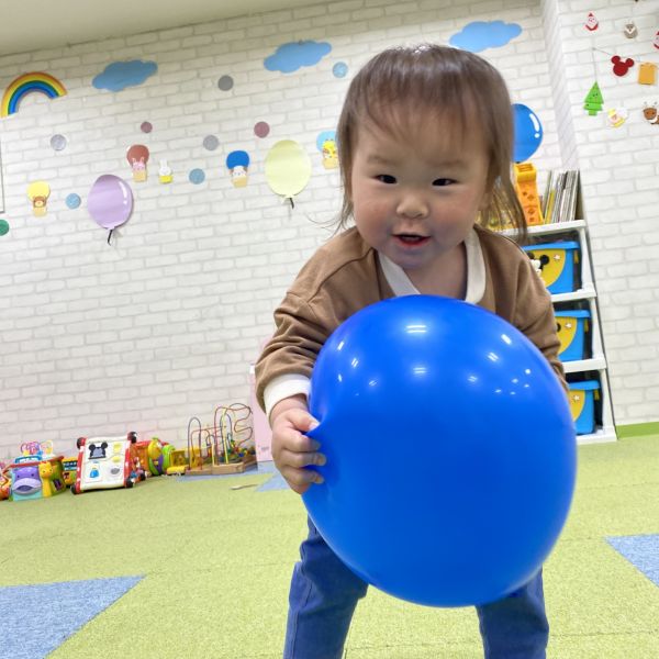 風船キャッチ🎈