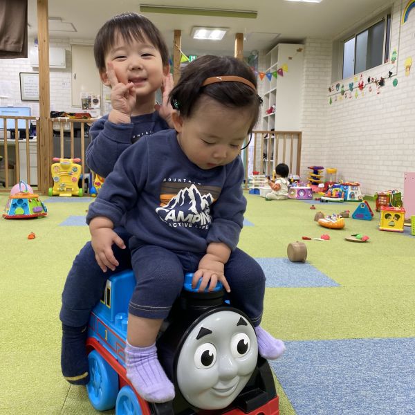 仲良しきょうだい💕