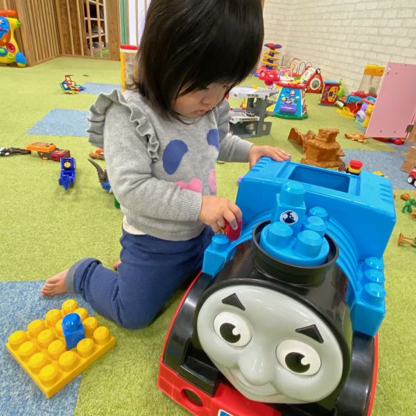 トーマスブロックであそんだよ🚂