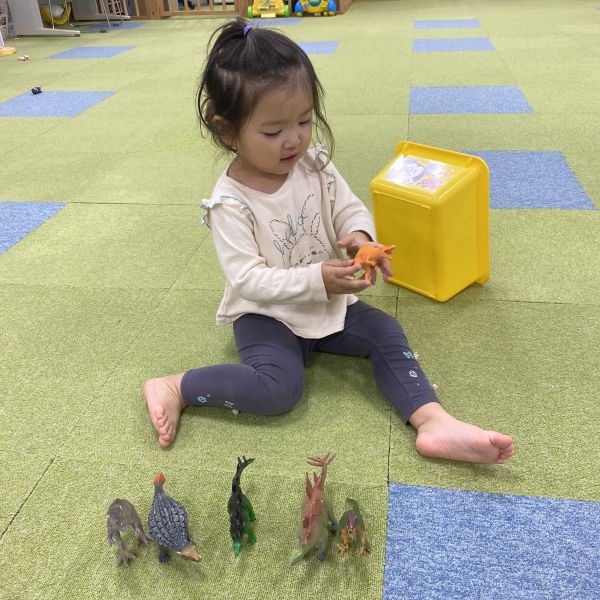 恐竜ワールド完成🦖お上手✨