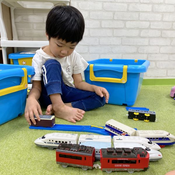 プラレール遊び🚅