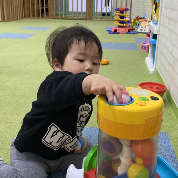 ボールタワーでコロコロ~🥎